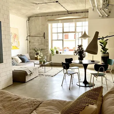 Apartment Loft 121 In The Pasta Factory Zeitz
